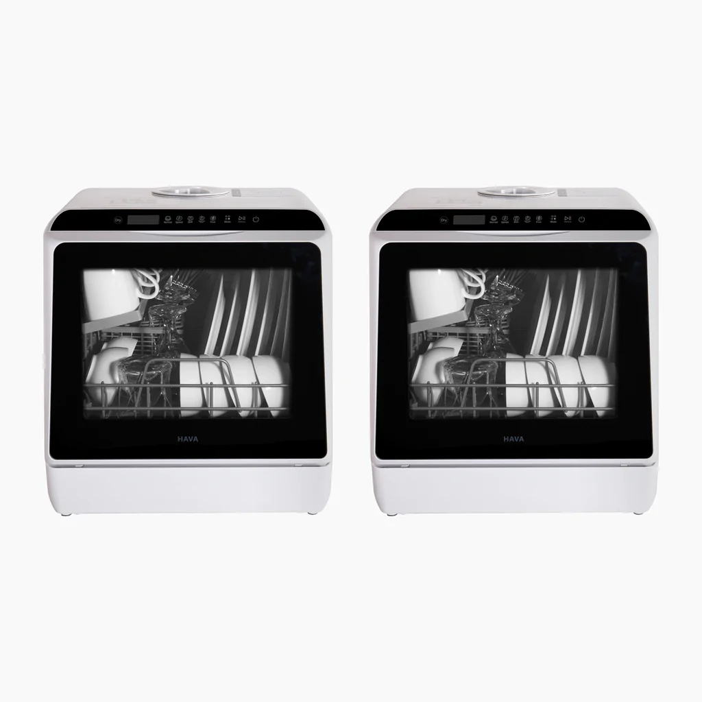 HAVA R01 Compact Countertop Dishwasher Bundle