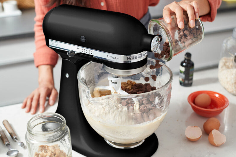 KitchenAid 4,8 L 5KSM175 Artisan Küchenmaschine Icelover mit Eiszubereiter