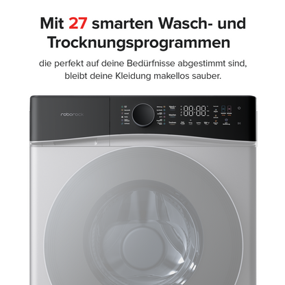 Roborock Zeo Lite Waschtrockner mit der Zeo-Cycle® Trocknungstechnologie