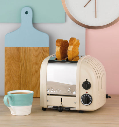 Dualit Toaster Paket 1, 2er Toaster mit Brötchenaufsatz