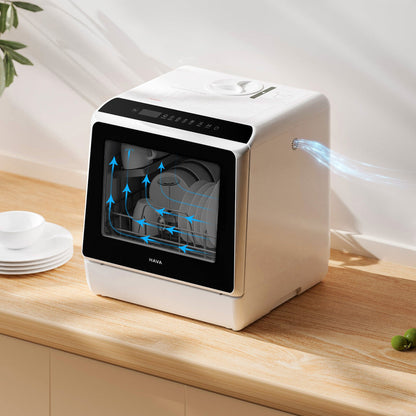 HAVA R01 Compact Countertop Dishwasher