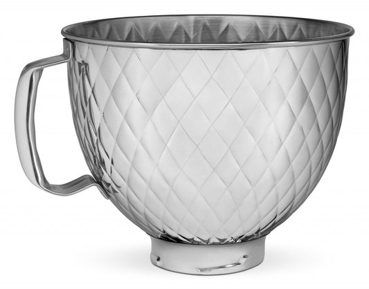 KitchenAid 4,8 L gesteppt Edelstahlschüssel 5KSM5SSBQB