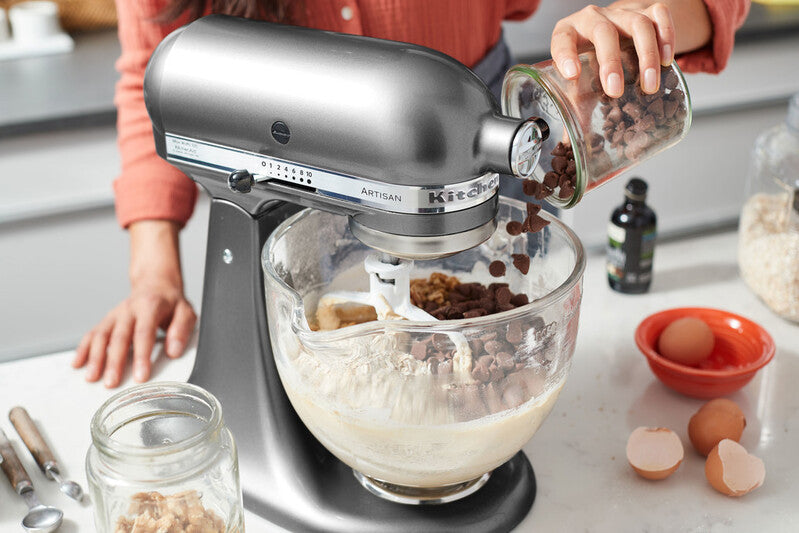 KitchenAid 4,8 L 5KSM175 Artisan Küchenmaschine Icelover mit Eiszubereiter